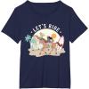 imageBarbie  Lets Ride TShirtNavy Blue