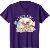 imageBarbie  Lets Ride TShirtPurple