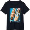 imageBarbie  Malibu Surf Club California TShirtBlack