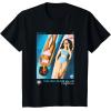 imageBarbie  Malibu Surf Club California TShirtBlack