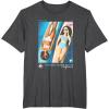 imageBarbie  Malibu Surf Club California TShirtDark Heather Grey