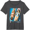 imageBarbie  Malibu Surf Club California TShirtDark Heather Grey