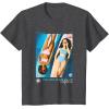 imageBarbie  Malibu Surf Club California TShirtDark Heather Grey