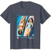 imageBarbie  Malibu Surf Club California TShirtHeather Blue