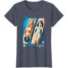 imageBarbie  Malibu Surf Club California TShirtHeather Blue