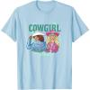 imageBarbie  Cowgirl Barbie TShirtBaby Blue