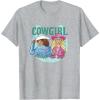 imageBarbie  Cowgirl Barbie TShirtHeather Grey