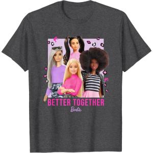 imageBarbie  Better Together TShirtDark Heather Grey