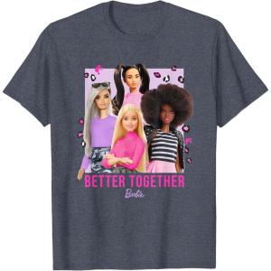 imageBarbie  Better Together TShirtHeather Blue