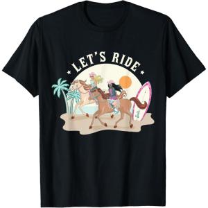 imageBarbie  Lets Ride TShirtBlack