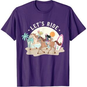 imageBarbie  Lets Ride TShirtPurple