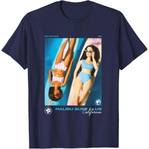 imageBarbie  Malibu Surf Club California TShirtNavy Blue