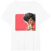 imageBarbie  1980s Black Barbie Illustration TShirtWhite