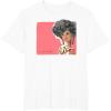 imageBarbie  1980s Black Barbie Illustration TShirtWhite