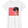 imageBarbie  1980s Black Barbie Illustration TShirtWhite