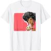 imageBarbie  1980s Black Barbie Illustration TShirtWhite