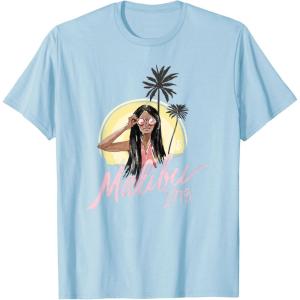 imageBarbie  Malibu 1973 TShirtBaby Blue