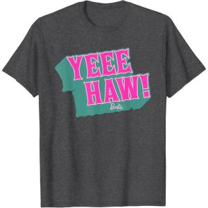 imageBarbie  YeeHaw TShirtDark Heather Grey