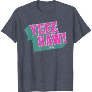 imageBarbie  YeeHaw TShirtHeather Blue
