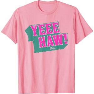 imageBarbie  YeeHaw TShirtPink