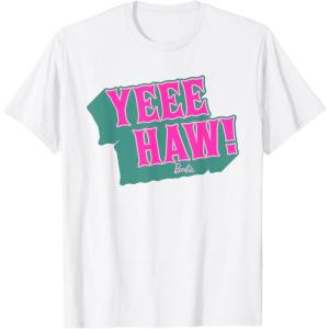 imageBarbie  YeeHaw TShirtWhite