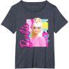 imageBarbie  Hello World TShirtHeather Blue