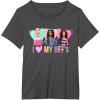 imageBarbie  I Love My BFFs TShirtDark Heather Grey