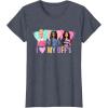 imageBarbie  I Love My BFFs TShirtHeather Blue