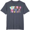 imageBarbie  I Love My BFFs TShirtHeather Blue