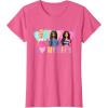 imageBarbie  I Love My BFFs TShirtPink Heather