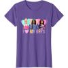 imageBarbie  I Love My BFFs TShirtPurple Heather