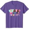 imageBarbie  I Love My BFFs TShirtPurple Heather