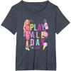 imageBarbie  Play All Day TShirtHeather Blue