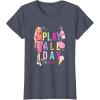 imageBarbie  Play All Day TShirtHeather Blue