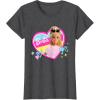 imageBarbie  Play With Heart TShirtDark Heather Grey