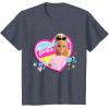 imageBarbie  Play With Heart TShirtHeather Blue