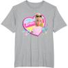 imageBarbie  Play With Heart TShirtHeather Grey