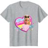 imageBarbie  Play With Heart TShirtHeather Grey