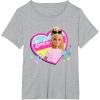 imageBarbie  Play With Heart TShirtHeather Grey