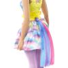 imageBarbie Dreamtopia Unicorn Fashion Doll with Blue ampamp Purple Hair Wearing Removable Skirt ampamp Accessories Including Themed Headband ampamp Tail