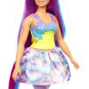 imageBarbie Dreamtopia Unicorn Fashion Doll with Blue ampamp Purple Hair Wearing Removable Skirt ampamp Accessories Including Themed Headband ampamp Tail
