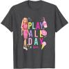 imageBarbie  Play All Day TShirtDark Heather Grey