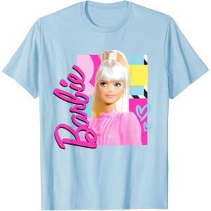 imageBarbie  Hello World TShirtBaby Blue
