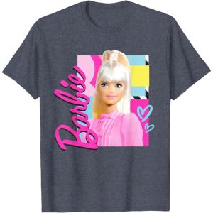 imageBarbie  Hello World TShirtHeather Blue