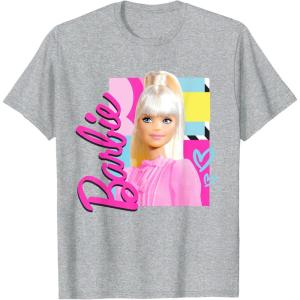 imageBarbie  Hello World TShirtHeather Grey