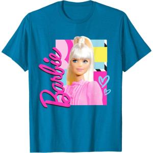 imageBarbie  Hello World TShirtSapphire Blue