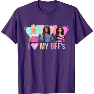 imageBarbie  I Love My BFFs TShirtPurple