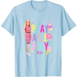 imageBarbie  Play All Day TShirtBaby Blue