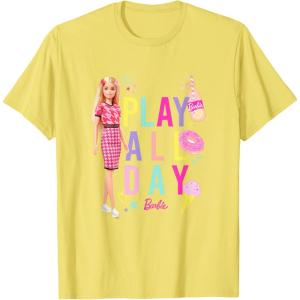 imageBarbie  Play All Day TShirtLemon Yellow