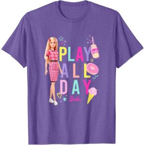 imageBarbie  Play All Day TShirtPurple Heather